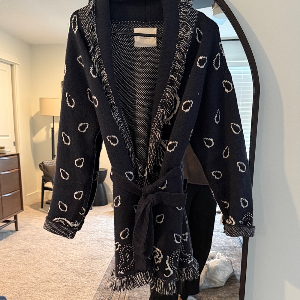 Lucky Brand Bandana Wrap Sweater